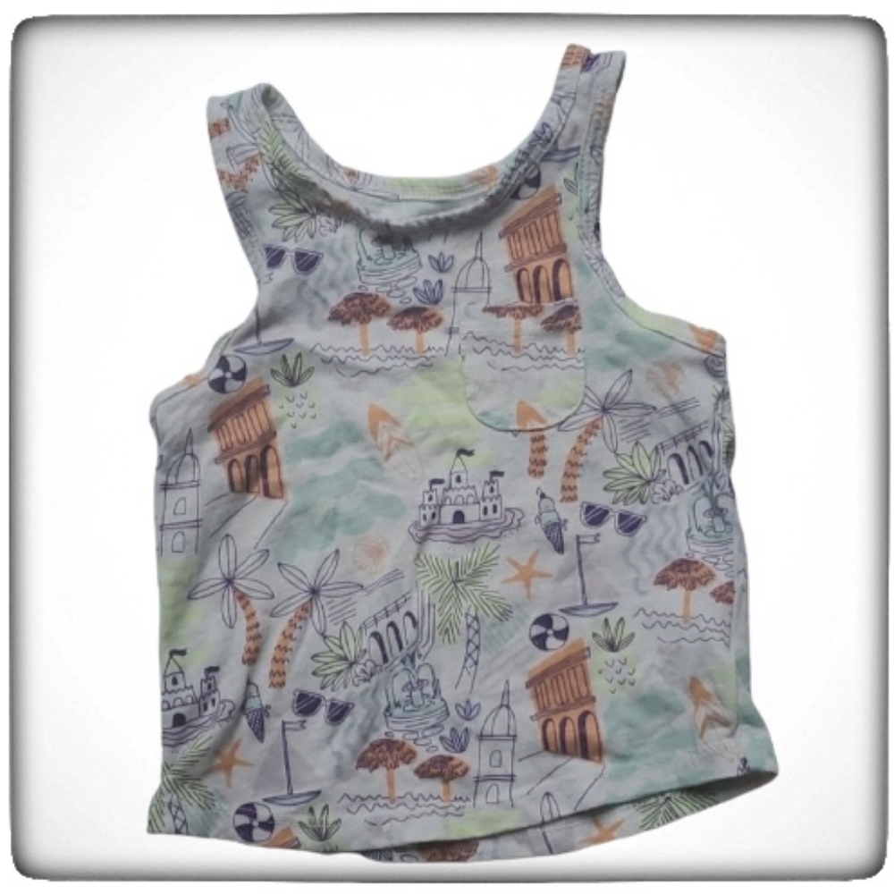 Summer Fun Girls Tank Top-18M